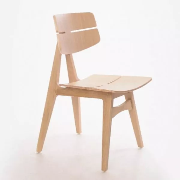 XTON WILLIAM Natural Scandinavian Wooden indoor chair